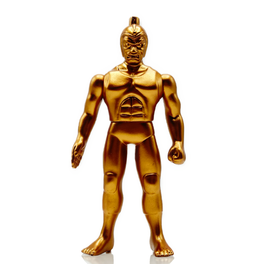 2002 TOMY Tiger Mask Anime Blind Box Sofubi Mr. Fudo [Gold Chase]