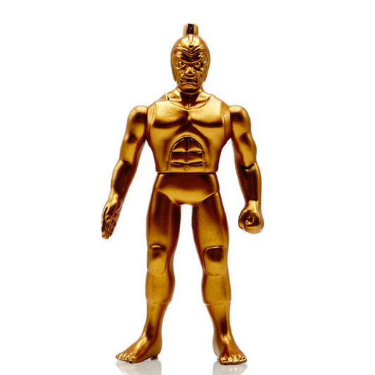 2002 TOMY Tiger Mask Anime Blind Box Sofubi Mr. Fudo [Gold Chase]