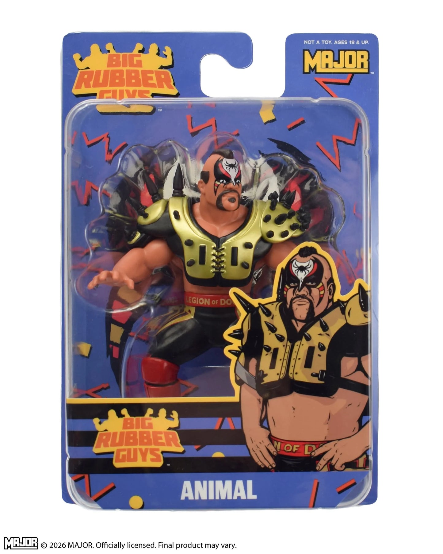 MAJOR Big Rubber Guys Animal [Gold]