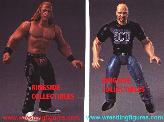 Unreleased WWF Jakks Pacific Attack Pack: Shawn Michaels vs. Stone Cold Steve Austin