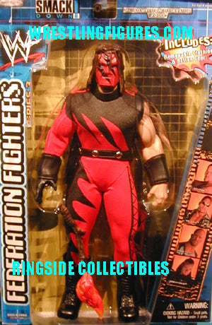 Unreleased WWF Jakks Pacific 12" Federation Fighters Series 3 Kane