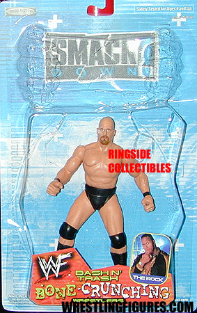 Unreleased WWF Jakks Pacific Bash 'N' Trash Bone Crunching Wrestlers Stone Cold Steve Austin