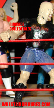 Unreleased WWF Jakks Pacific Bone Crunching Stone Cold Steve Austin