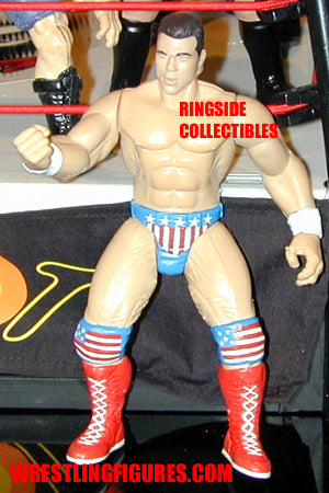 Unreleased WWF Jakks Pacific Bone Crunching Kurt Angle