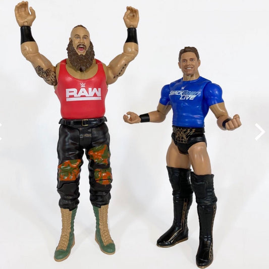 Unreleased WWE Mattel Basic Survivor Series Battle Packs Braun Strowman & The Miz