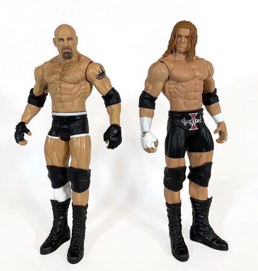 Unreleased WWE Mattel Basic Survivor Series Battle Packs Goldberg & Triple H