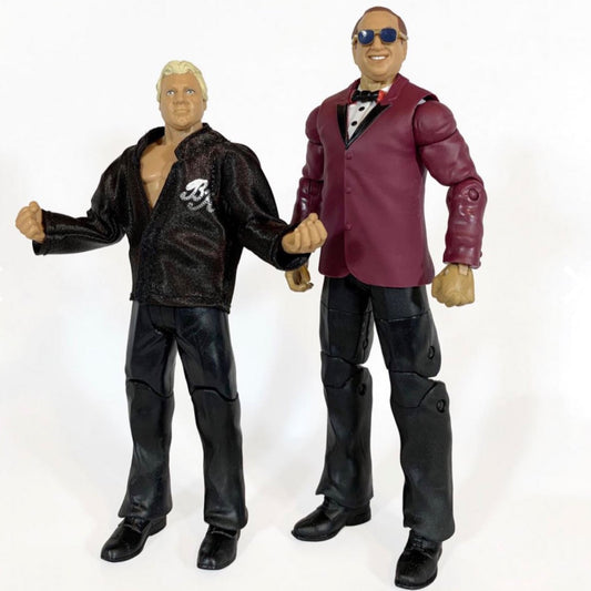 Unreleased WWE Mattel Basic Survivor Series Battle Packs Bobby "The Brain" Heenan & Gorilla Monsoon