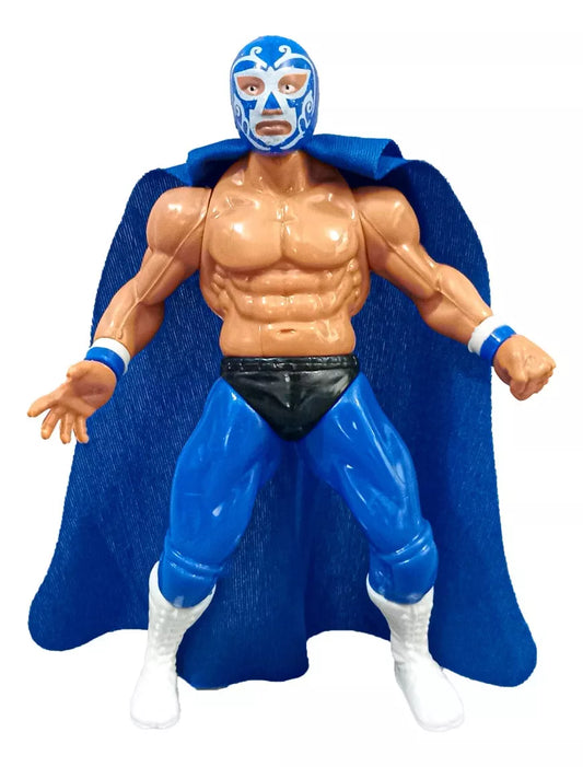 7" Articulated Bootleg/Knockoff Huracan Ramirez Mexican Arena Figure