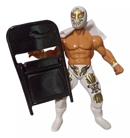 7" Articulated Bootleg/Knockoff Mistico Mexican Arena Figure