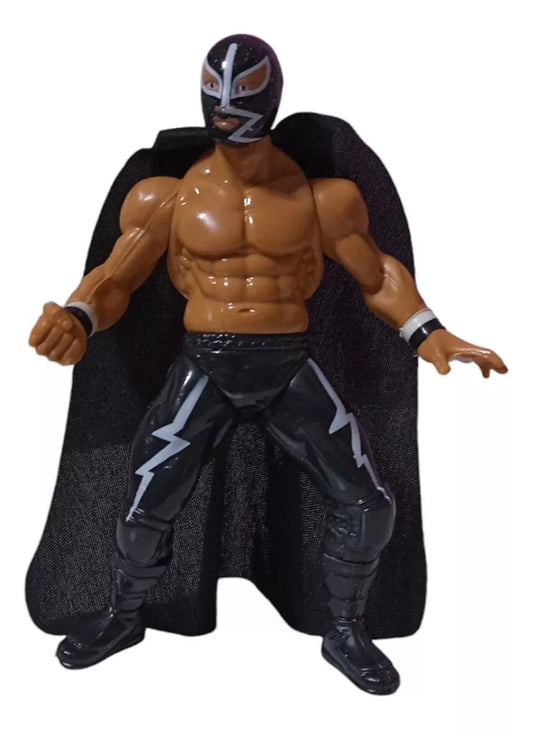 7" Articulated Bootleg/Knockoff Rayo de Jalisco Mexican Arena Figure