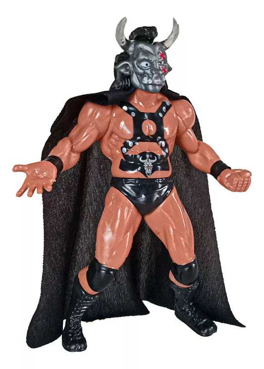 7" Articulated Bootleg/Knockoff Black Taurus Mexican Arena Figure