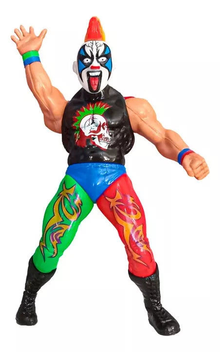 7" Articulated Bootleg/Knockoff Psycho Clown Mexican Arena Figure