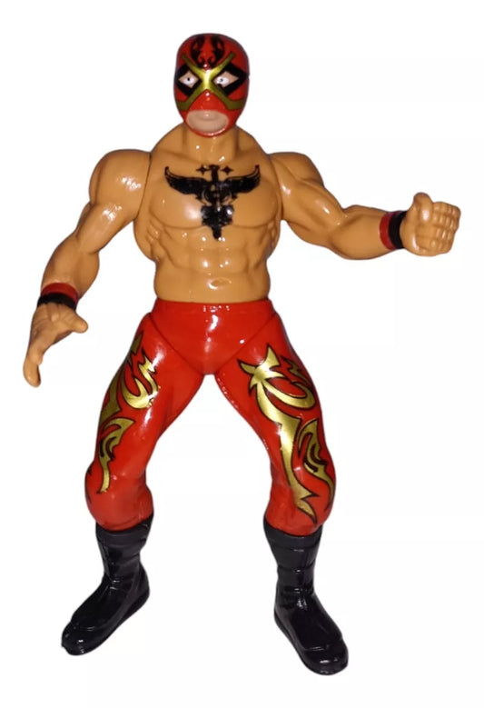 7" Articulated Bootleg/Knockoff Villano III Mexican Arena Figure