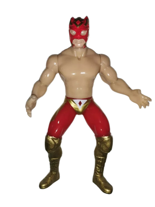 7" Articulated Bootleg/Knockoff Golden Magic Mexican Arena Figure