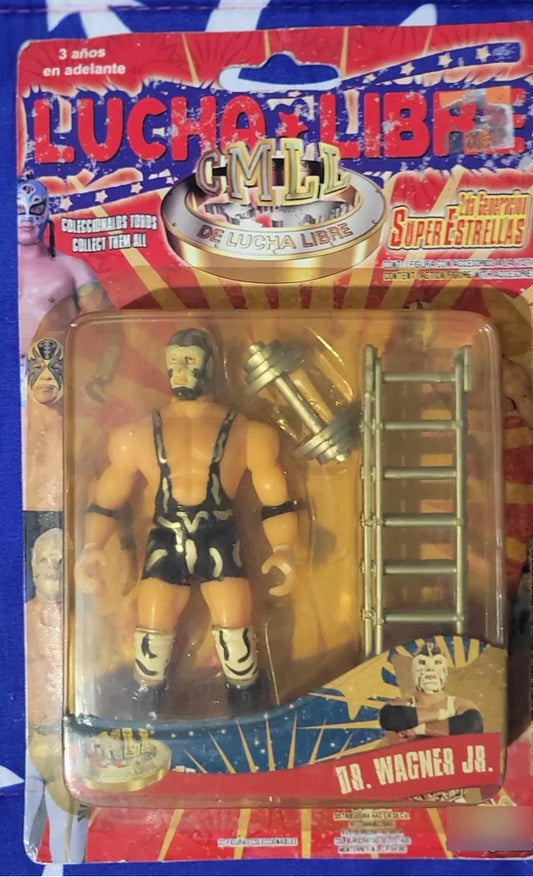 2008 CMLL Hag Distribuidoras 4.5" Super Estrellas Series 3 Dr. Wagner Jr.