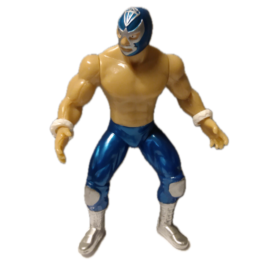 7" Articulated Bootleg/Knockoff Diamanté Azul Mexican Arena Figure