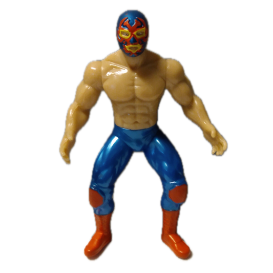 7" Articulated Bootleg/Knockoff Dos Cara Mexican Arena Figure