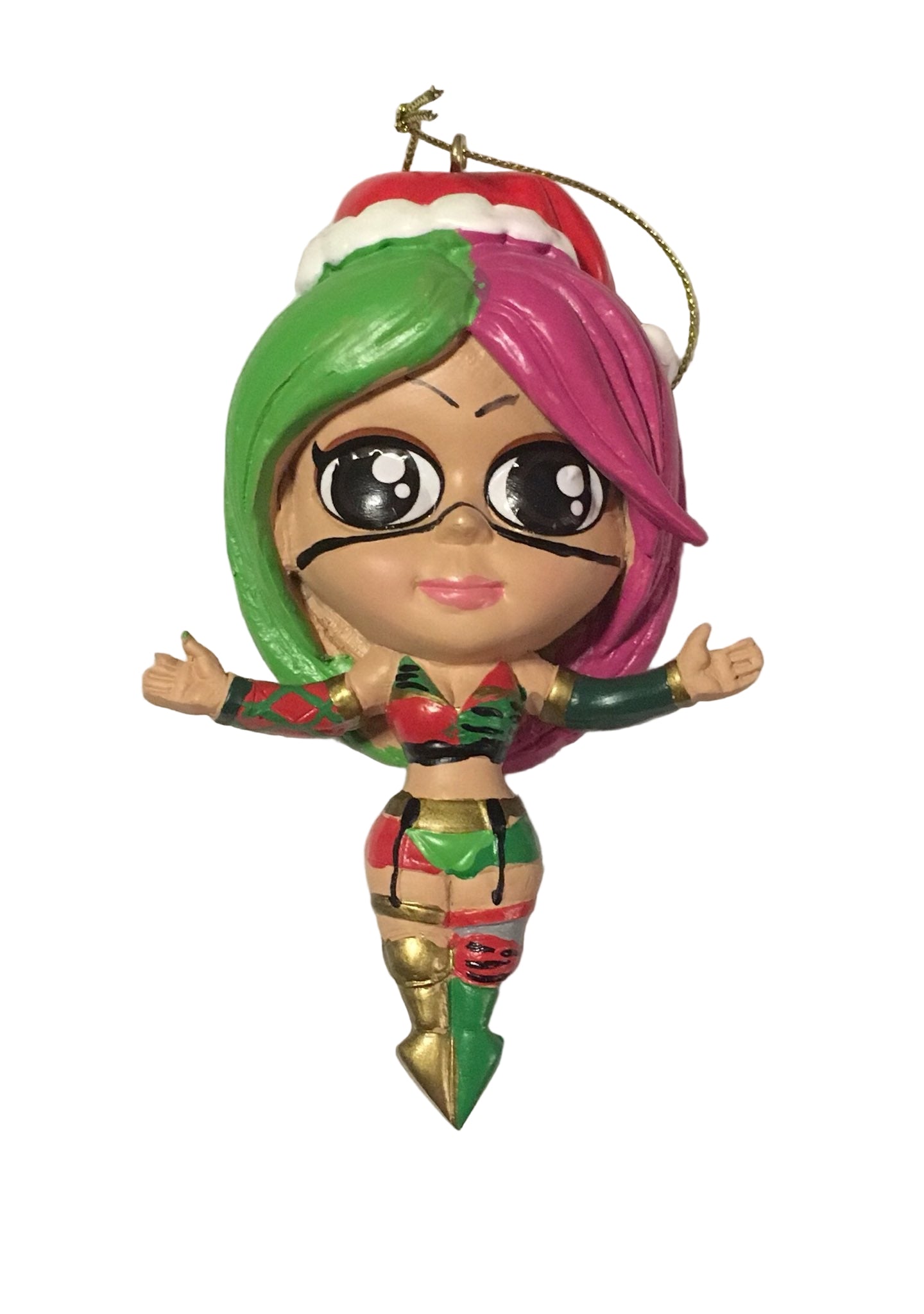 2018 WWE Elf Ornaments Asuka