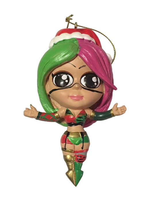 2018 WWE Elf Ornaments Asuka
