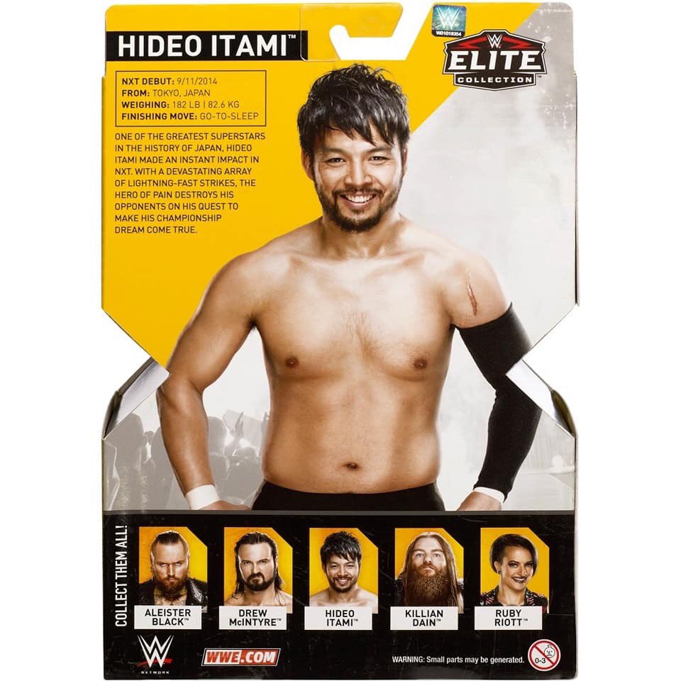 Unreleased WWE Mattel Elite Collection NXT Takeover Series 5 Hideo