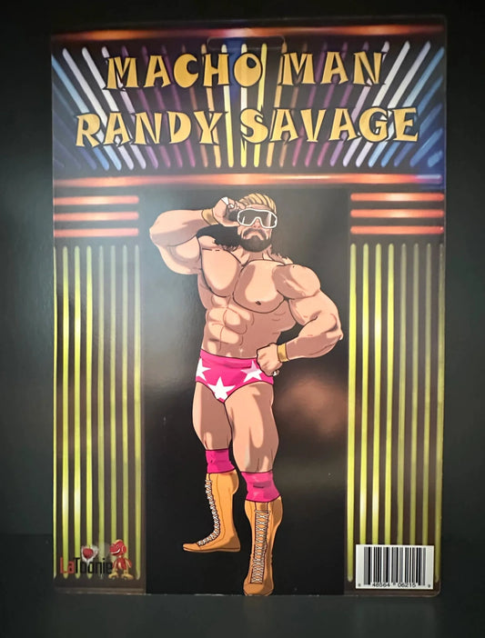 LaToonie Wrestling Giant Series 8" Scale Hall of Fame Macho Man Randy Savage