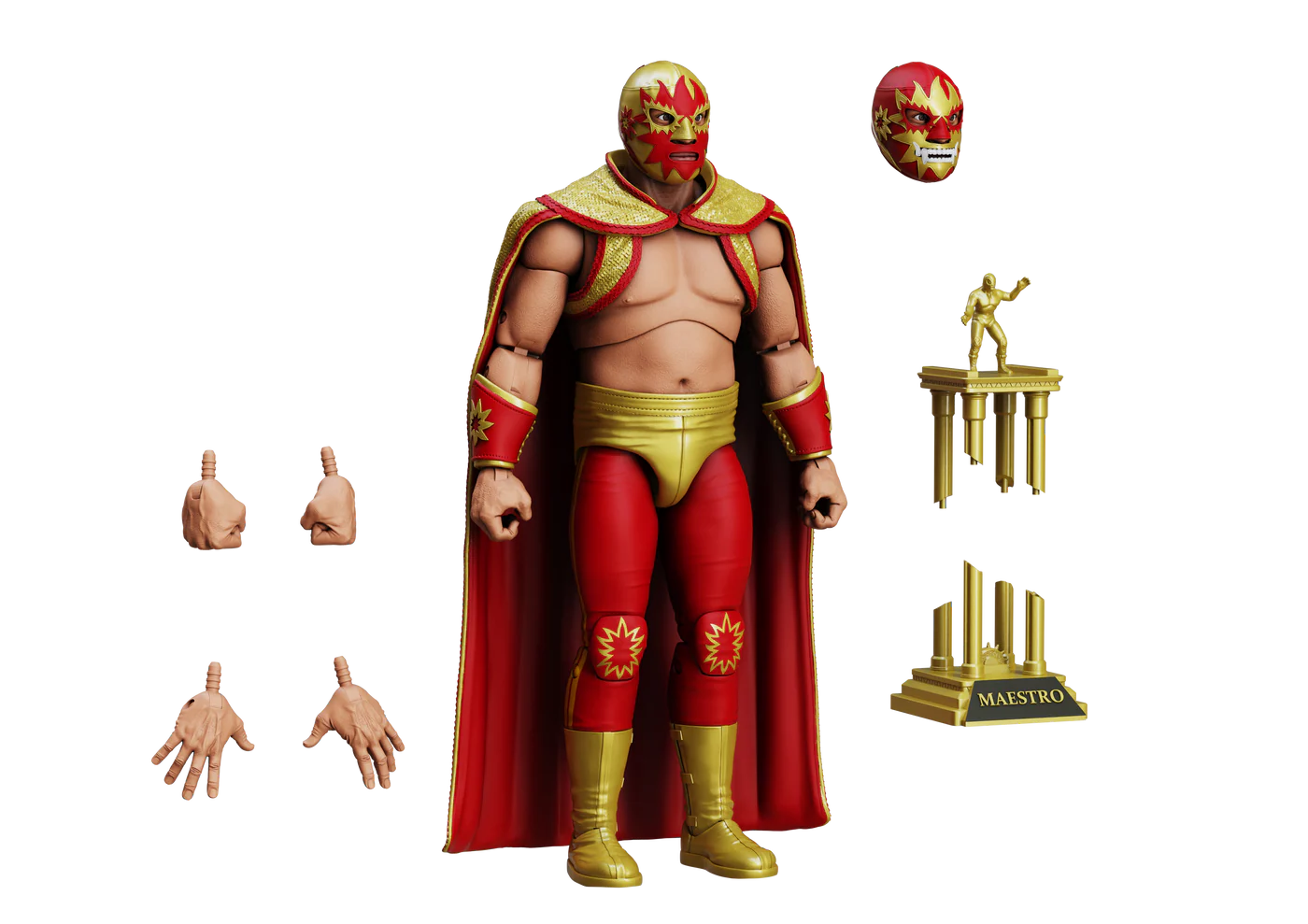 Boss Fight Studio Legends of Lucha Libre Premium Collector Figures Series 5 Solar
