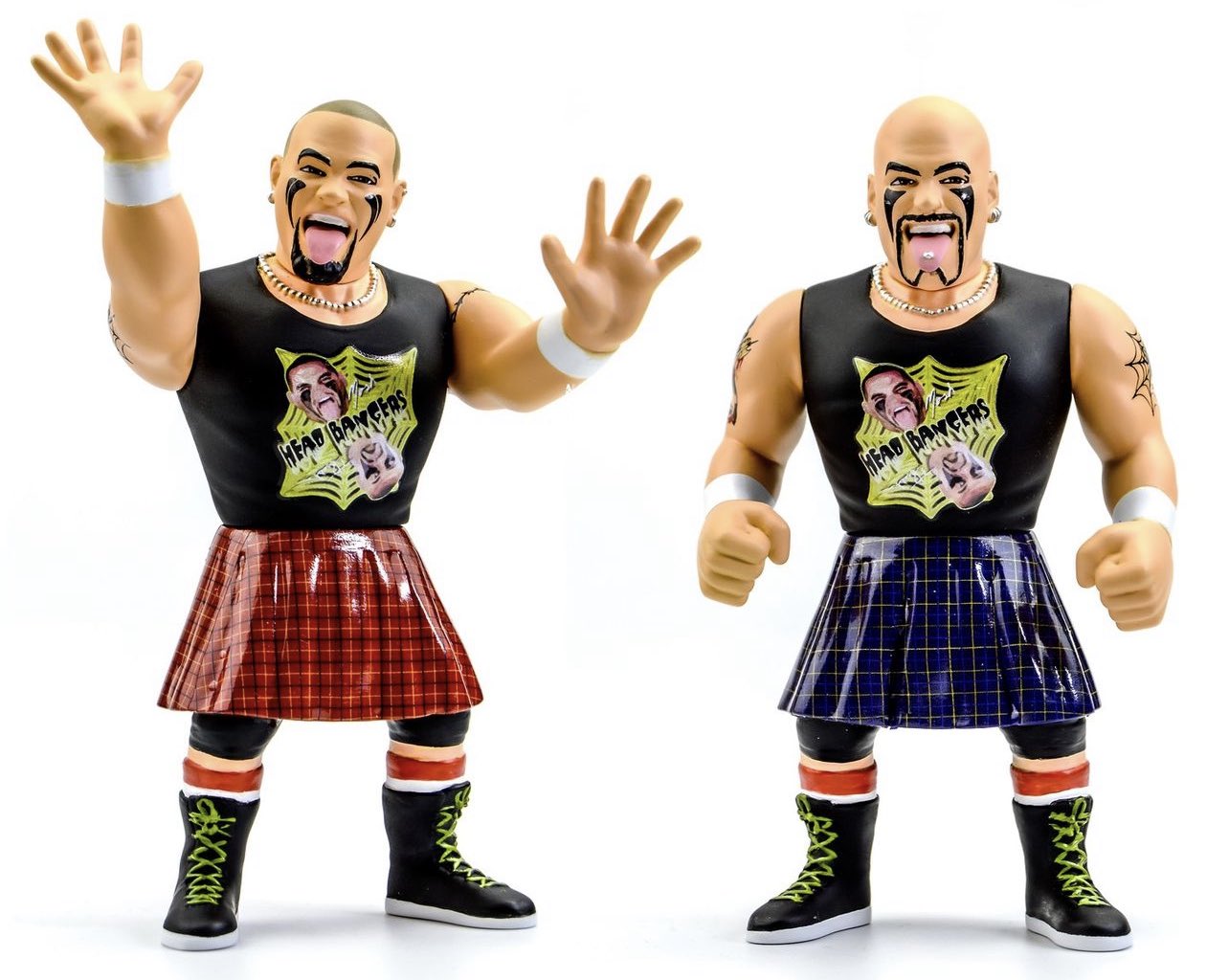 FC Toys Wrestle-Something Wrestlers Series 1 2-Pack: Headbangers Mosh ...