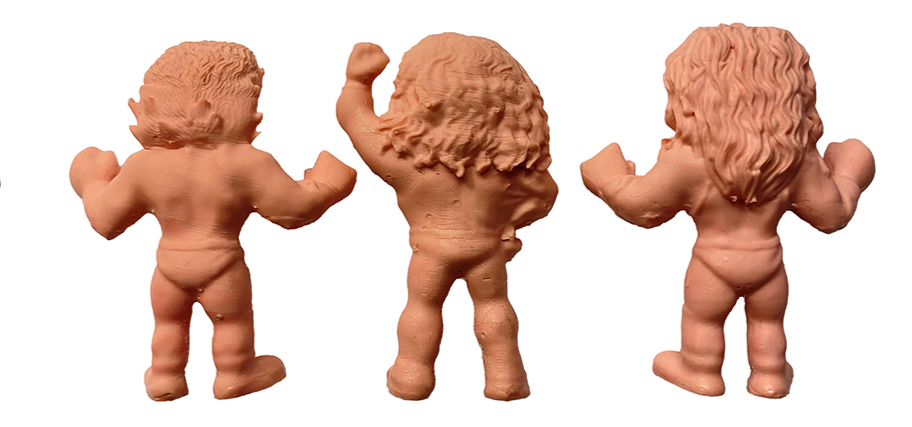 2024 Really Weird Wrestling Grapple Gang Series 1 La Rebelión: Mecha Wolf, Bestia 666 & Damián 666 [Flesh]