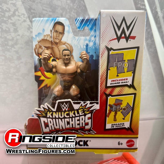 WWE Mattel Knuckle Crunchers The Rock