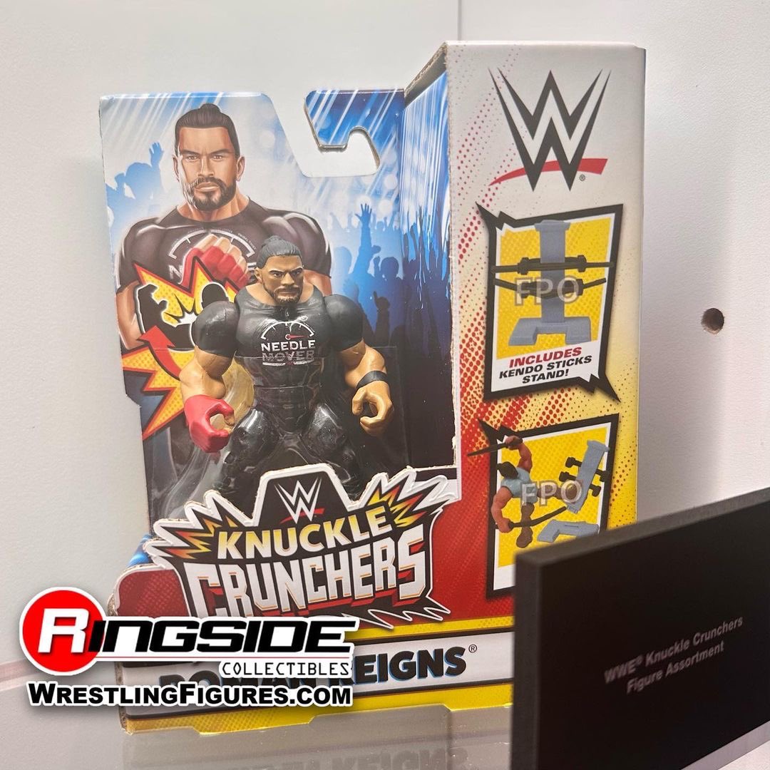 WWE Mattel Knuckle Crunchers Roman Reigns – Wrestling Figure Database