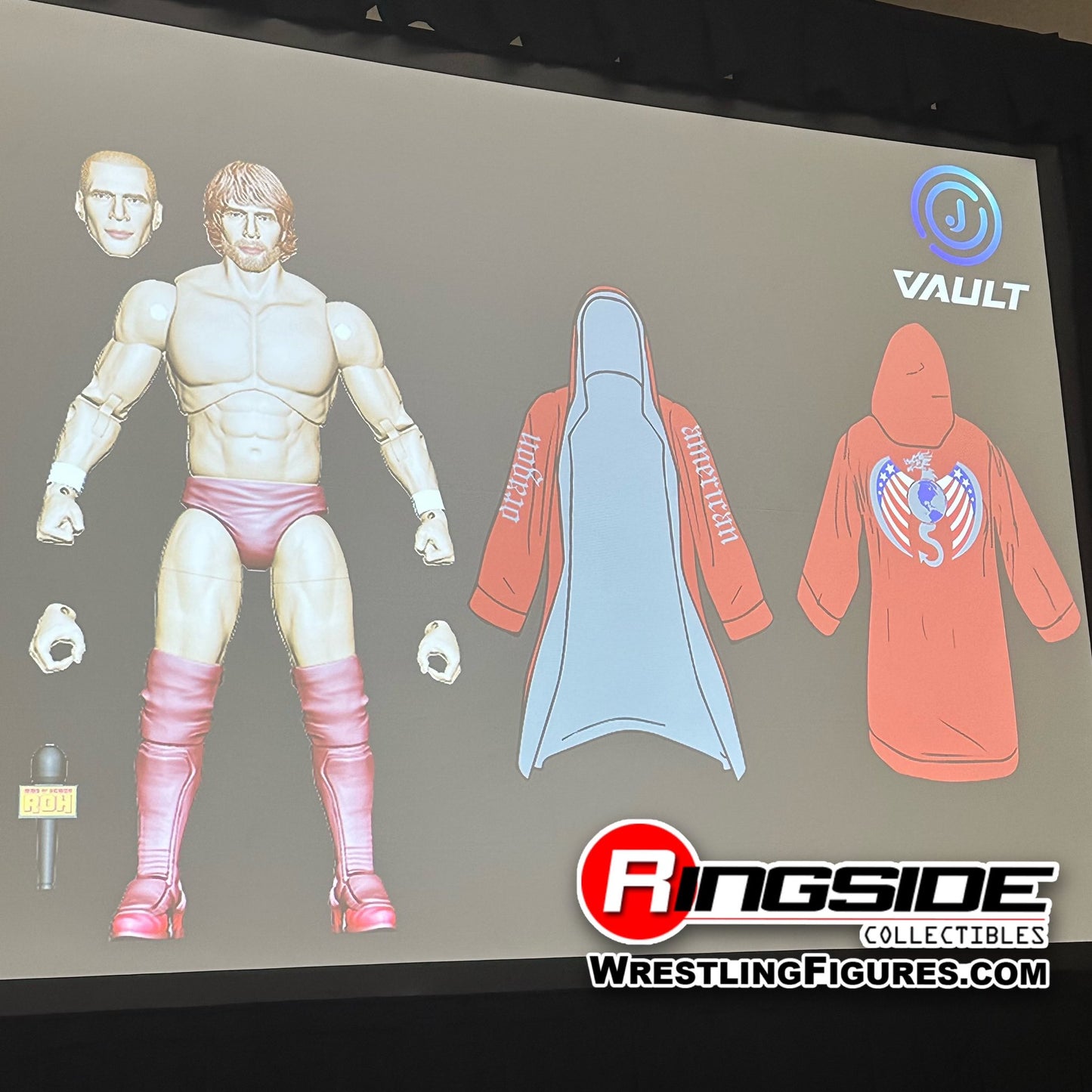 2024 ROH Jazwares Ring of Honor Vault Exclusive Bryan Danielson