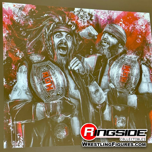 2024 ROH Jazwares Ring of Honor Vault Exclusive The Briscoes 2-Pack: Jay Briscoe & Mark Briscoe