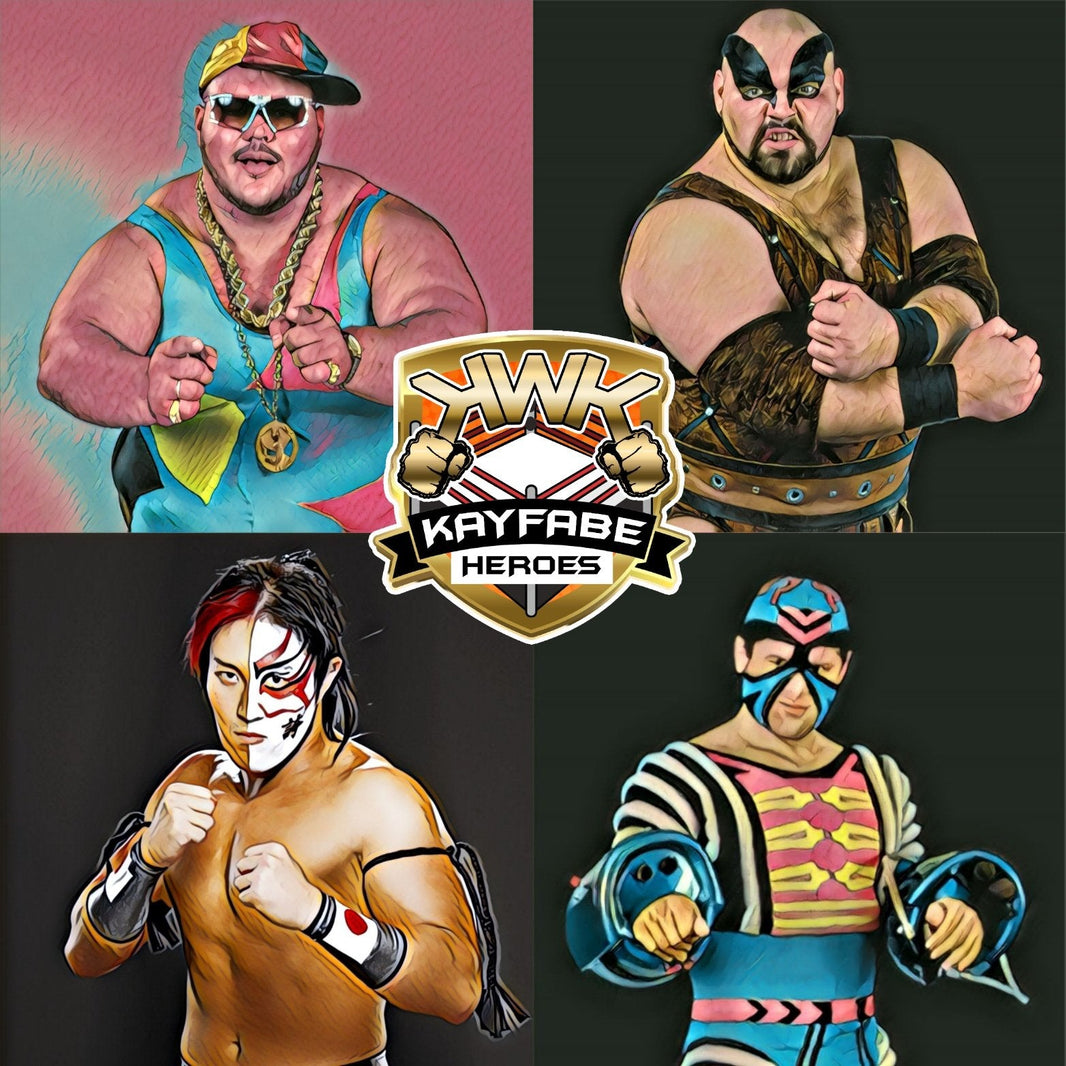 KWK Kayfabe Heroes Wrestling Action Figures Wrestling Figure Database