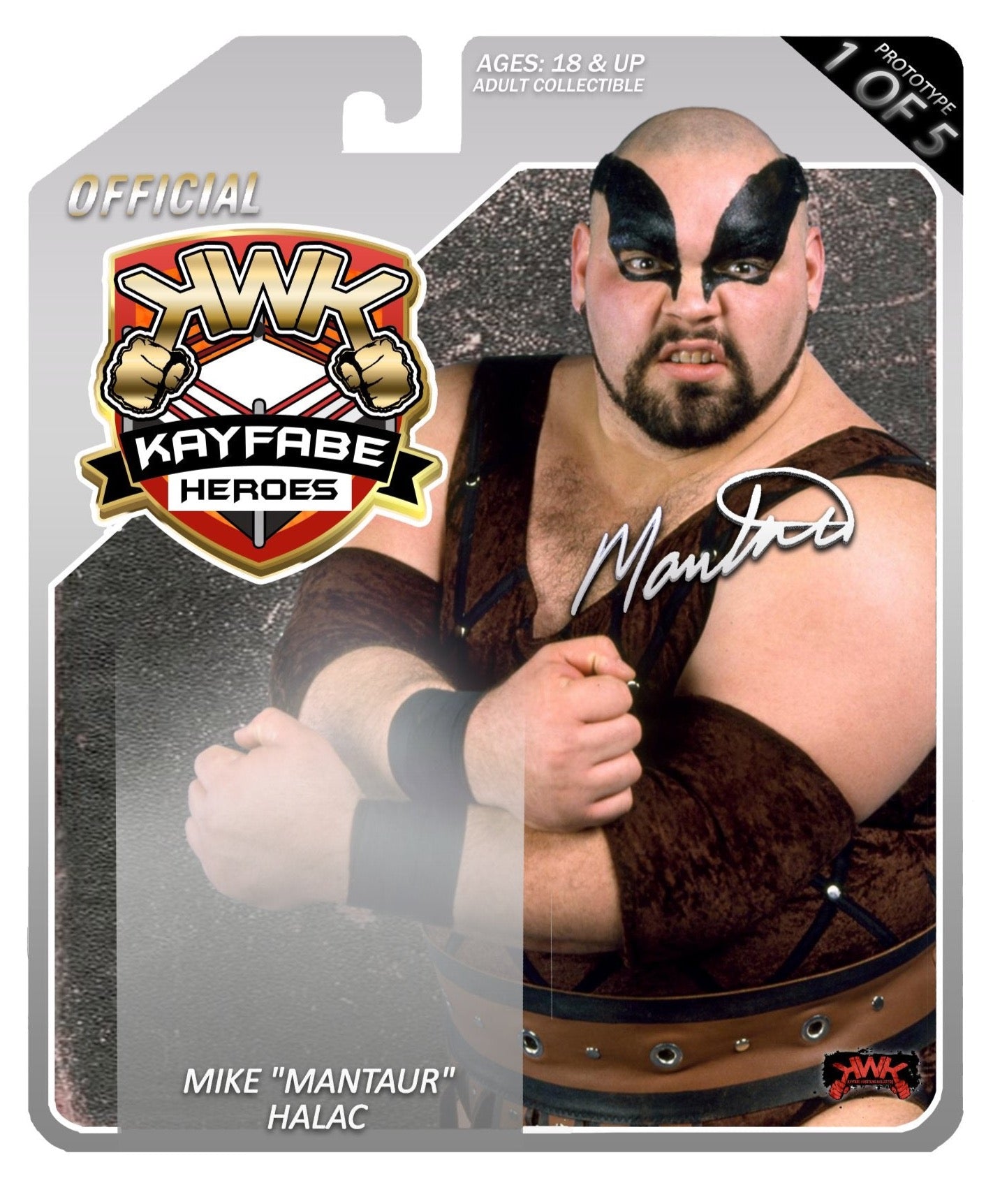 2024 KWK Kayfabe Heroes Series 1 Mantaur [Prototype]