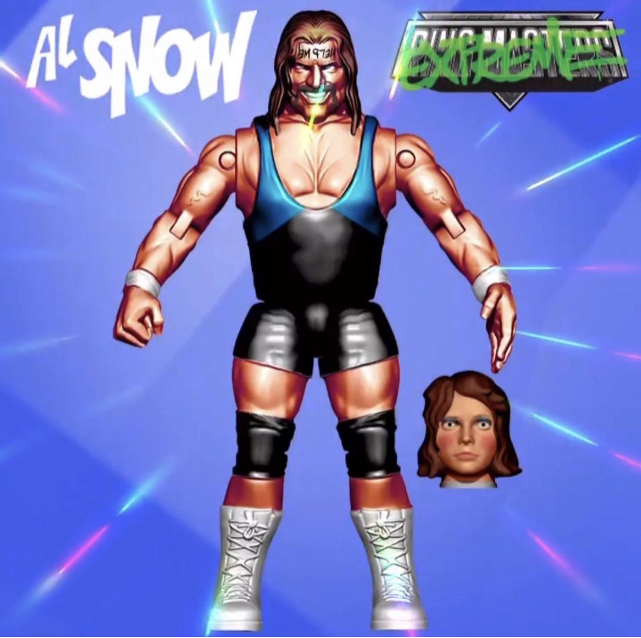Unreleased Rush Collectibles Extreme Ring Masters Al Snow
