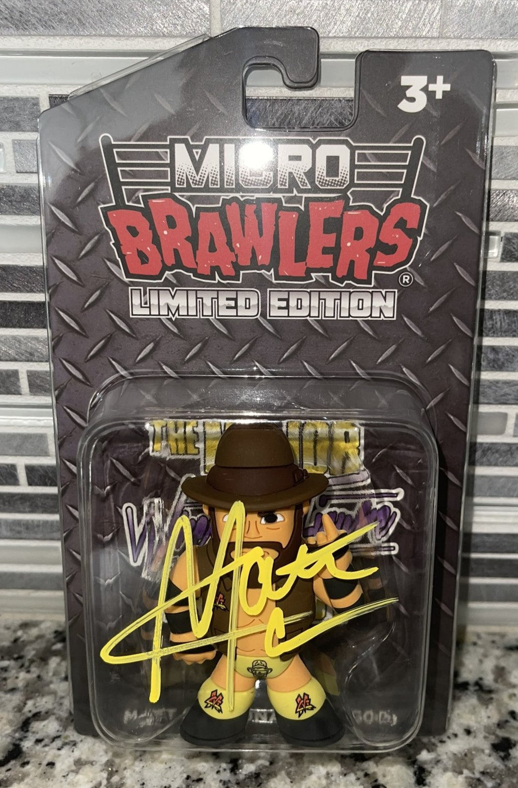 2023 MWFP Pro Wrestling Tees Micro Brawlers Matt Cardona [Indy God]
