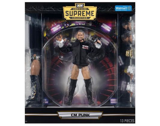 2023 AEW Jazwares Unrivaled Supreme Series 4 #07 Walmart Exclusive CM Punk