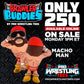 2023 Pro Wrestling Tees Brawler Buddies "Macho Man" Randy Savage [Orange]