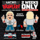2024 Pro Wrestling Tees Limited Edition Micro Brawler Dusty Rhodes