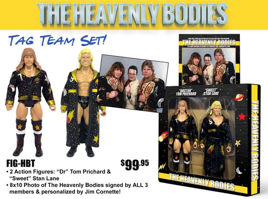 2024 FTC Legends of Professional Wrestling [Modern] Heavenly Bodies Tag Team Set: "Doctor" Tom Prichard & "Sweet" Stan Lane