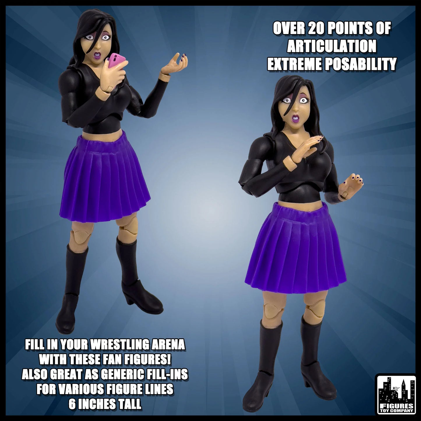 2025 FTC Ultimate Wrestling Fans Series 1 Amber