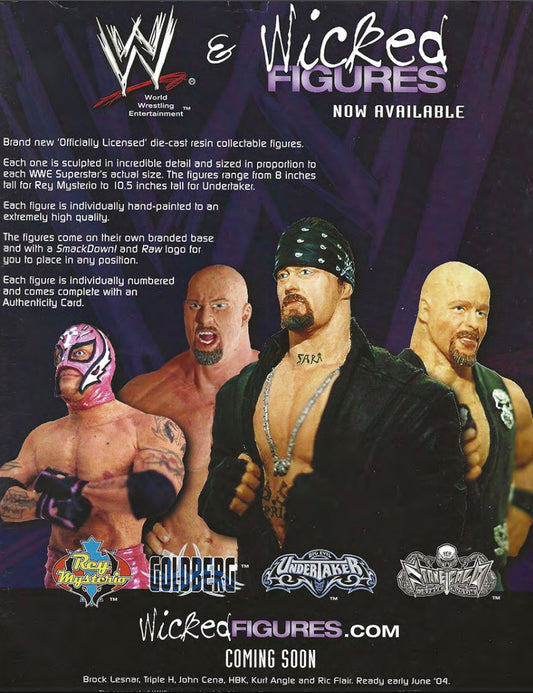 Unreleased WWE Puzzle Productions/Wicked Figures Series 2 John Cena