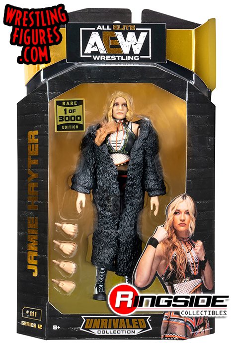 AEW アンドラデ　フィギュア AEW Unrivaled Jamie Hayter - 6 inch Rare Figure with Fur