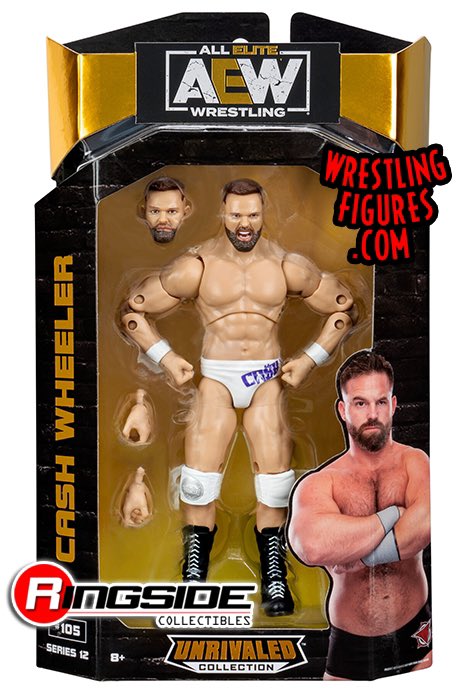 2023 AEW Jazwares Unrivaled Collection Series 12 #105 Cash Wheeler