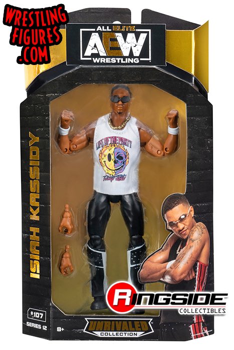 2023 AEW Jazwares Unrivaled Collection Series 12 #107 Isiah Kassidy