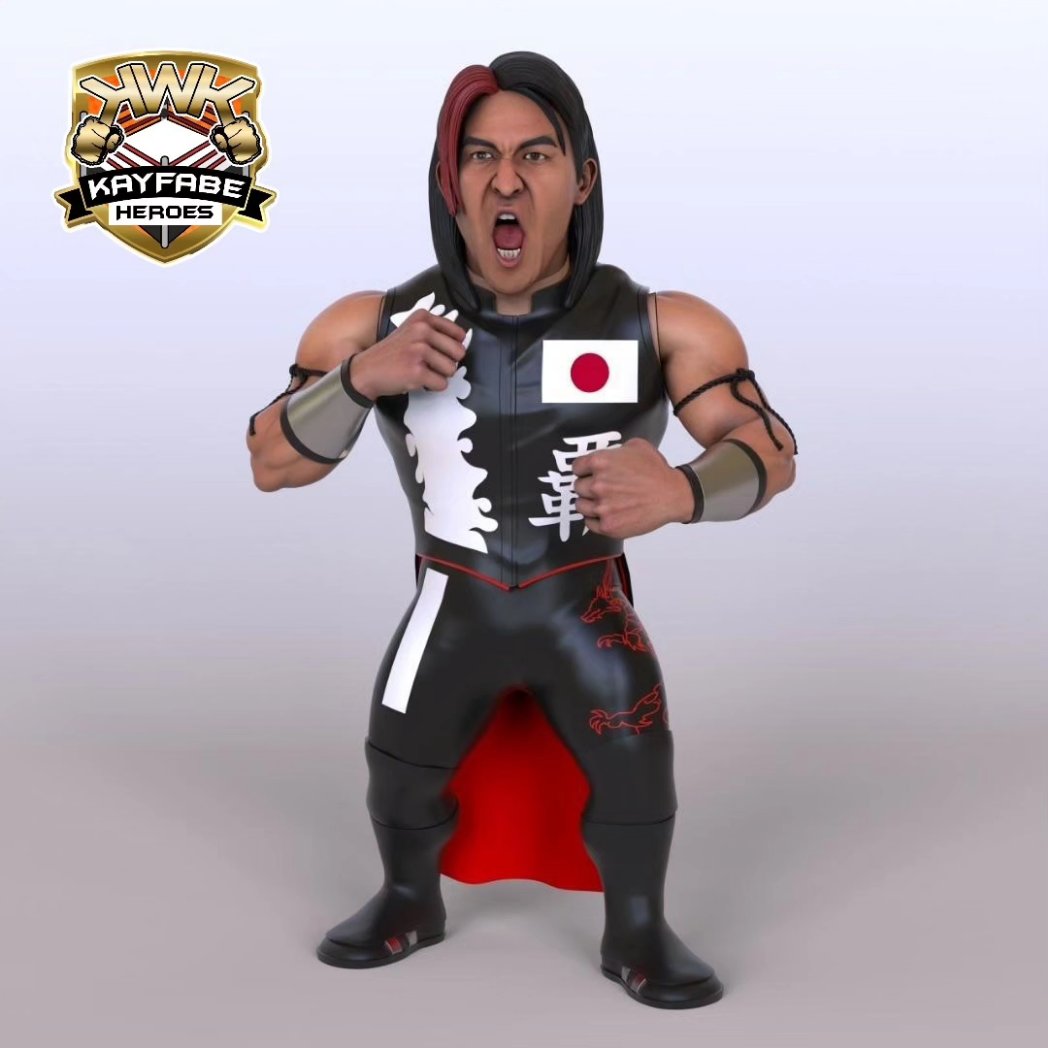 2024 KWK Kayfabe Heroes Series 1 Yoshi Tatsu [Variant B]