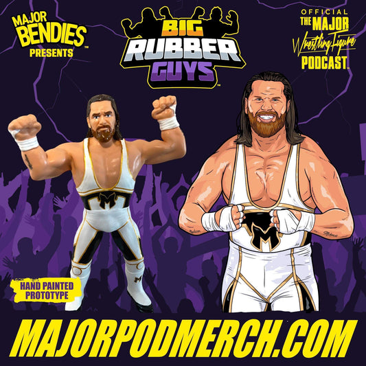 2023 Major Wrestling Figure Podcast Big Rubber Guys Series 1 Brian Myers