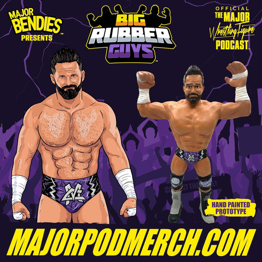 2023 Major Wrestling Figure Podcast Big Rubber Guys Series 1 Matt Cardona