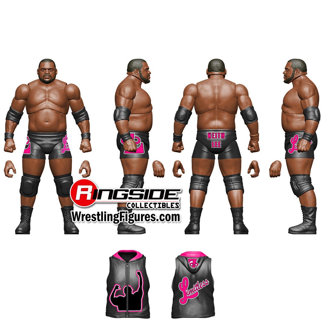 2024 AEW Jazwares Unrivaled Collection Series 14 #125 Keith Lee