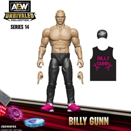 AEW Jazwares Unrivaled Collection Series 14 Billy Gunn